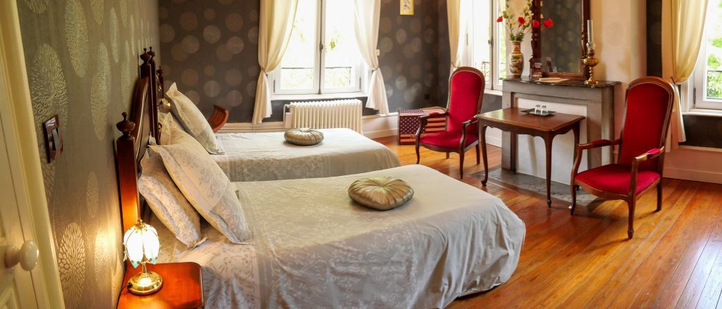 vue panoramique de la chambre mésange