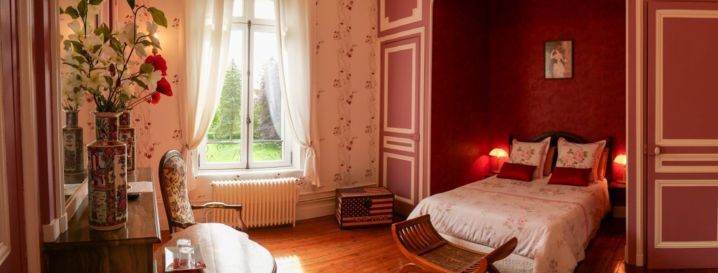 vue panoramique de la chambre rouge gorge